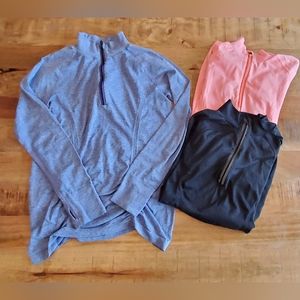 Lot of 5 Athleta Fast Track Shirts